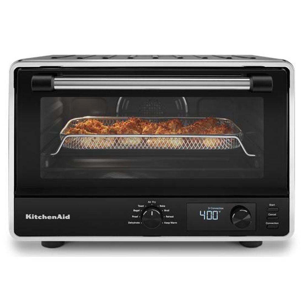 Horno KitchenAid Eléctrico de Mesa 21 Lt Air Fry Negro Matte KCO124BM